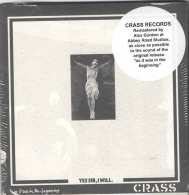 Crass - Yes Sir, I Will. NEW CD