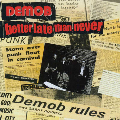 Demob - Better Late Than Never NEW LP