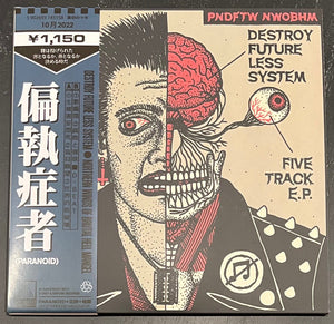 Paranoid - Destroy Future Less System NEW 7"