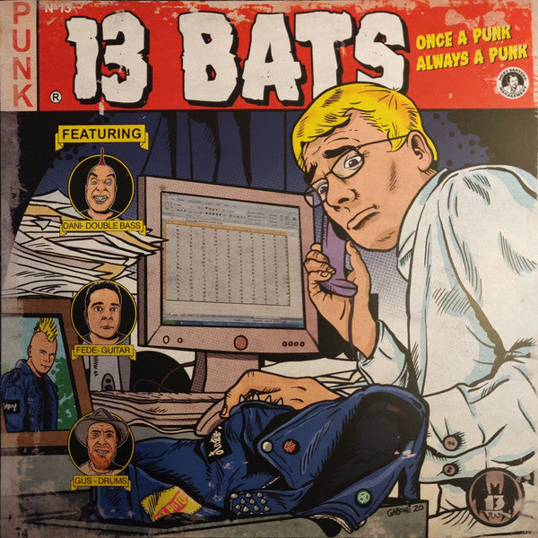 Thirteen (13) Bats - Once A Punk Always A Punk NEW PSYCHOBILLY / SKA LP