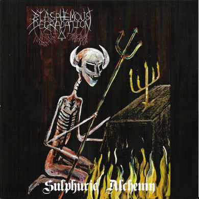 Blasphemous Degradation – Sulphuric Alchemy USED METAL CD