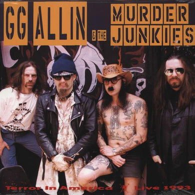 GG Allin & the Murder Junkies - Terror in America Live 1993 NEW LP