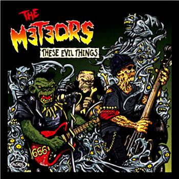 Meteors - These Evil Things NEW PSYCHOBILLY / SKA LP