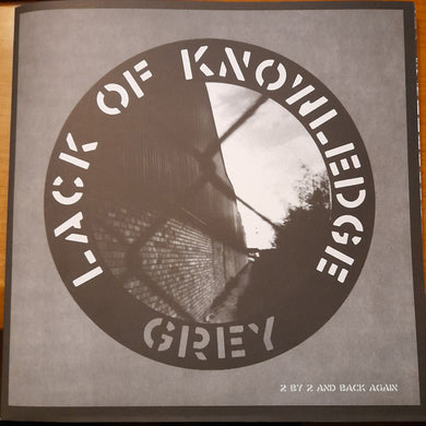Lack Of Knowledge - Grey NEW LP