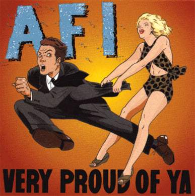 AFI - Very Proud Of Ya USED LP (dark grey marble vinyl)