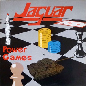 Jaguar - Power Games NEW METAL LP (w/ 7")