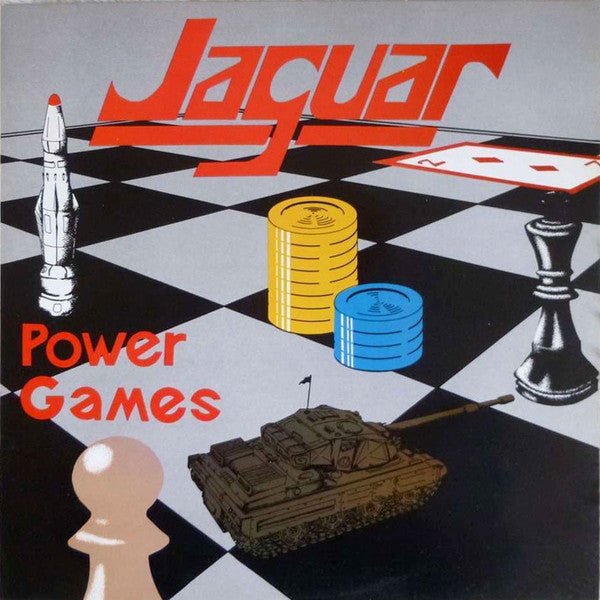 Jaguar - Power Games NEW METAL LP (w/ 7