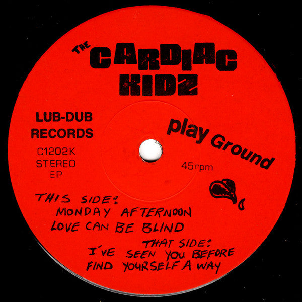 Cardiac Kidz ‎- Play Ground USED 7