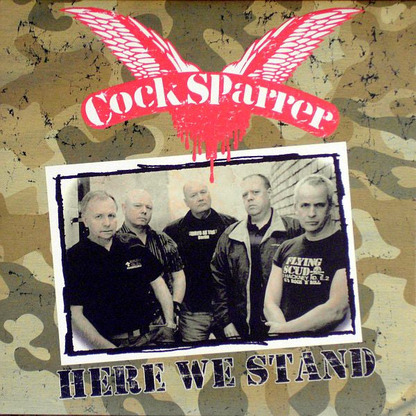 Cock Sparrer - Here We Stand NEW LP