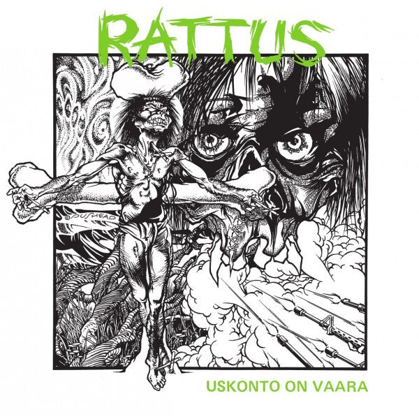 Rattus - Uskonto On Vaara USED LP