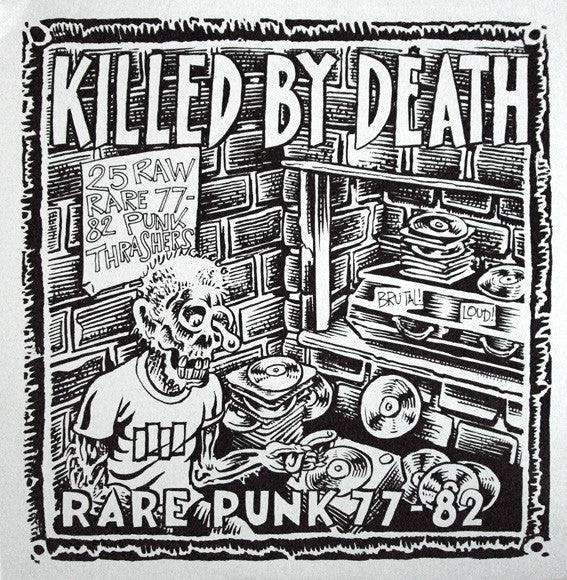 Comp - Killed By Death USED LP (white vinyl)