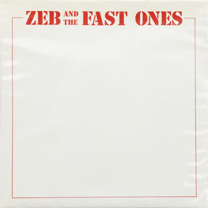 Zeb And The Fast Ones ‎- Raggare Beware USED 7" (misprint)