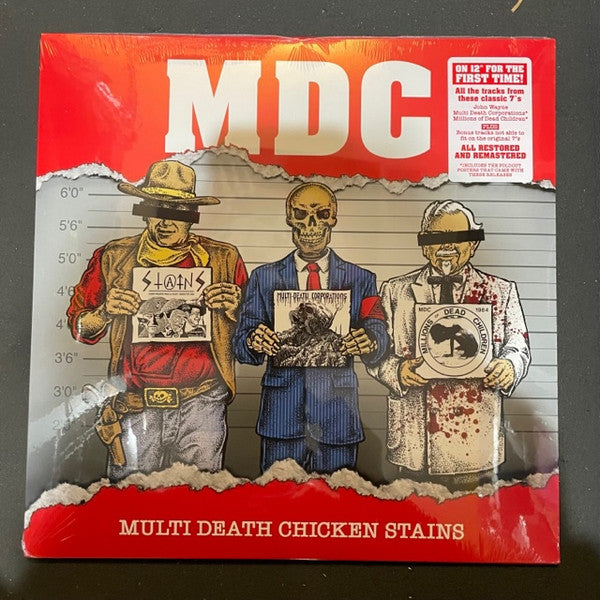 MDC - Multi Death Chicken Stains NEW LP