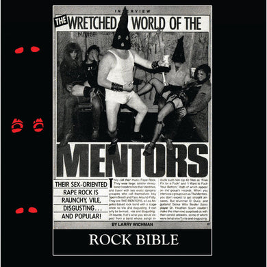 Mentors - Rock Bible NEW 2xLP