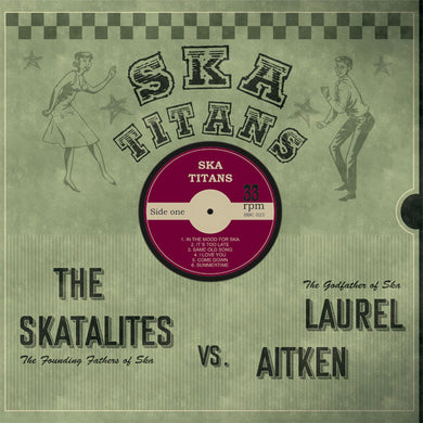 Laurel Aitken & The Skatalites - Ska Titans NEW PSYCHOBILLY / SKA LP