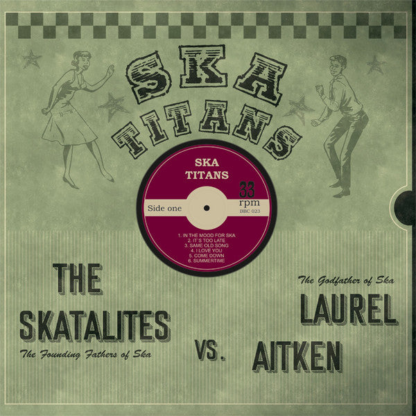 Laurel Aitken & The Skatalites - Ska Titans NEW PSYCHOBILLY / SKA LP