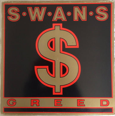 Swans - Greed NEW POST PUNK / GOTH LP