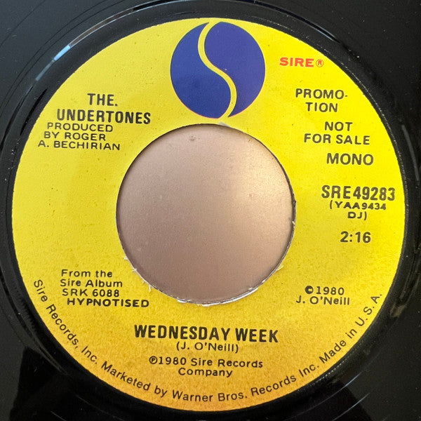 Undertones - Wednesday Week USED 7