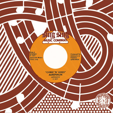 Adrenalin - Cumz 'N' Goes / Rock 'N' Roll Screamer USED 7