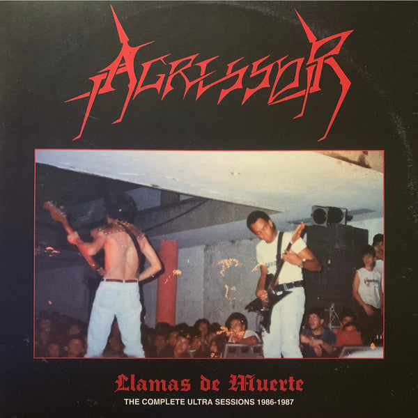 Agressor - Llamas de Muerte The Complete Ultra Sessions 1986 to 1987 NEW METAL 2xLP