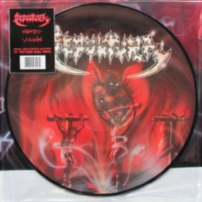 Sepultura - Morbid Visions USED METAL LP (pic disc)