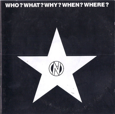 Comp - Who? What? Why? When? Where? NEW CD