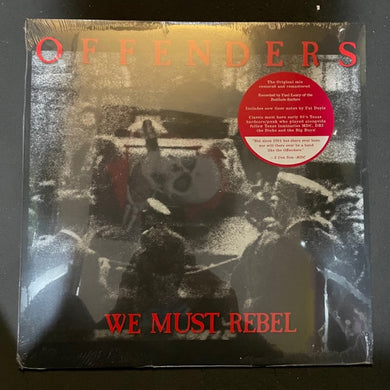 Offenders - We Must Rebel NEW LP