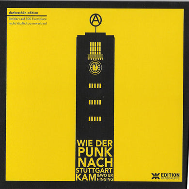 Comp. - Wie Der Punk Nach Stuttgart Kam & Wo Er Hinging NEW CD