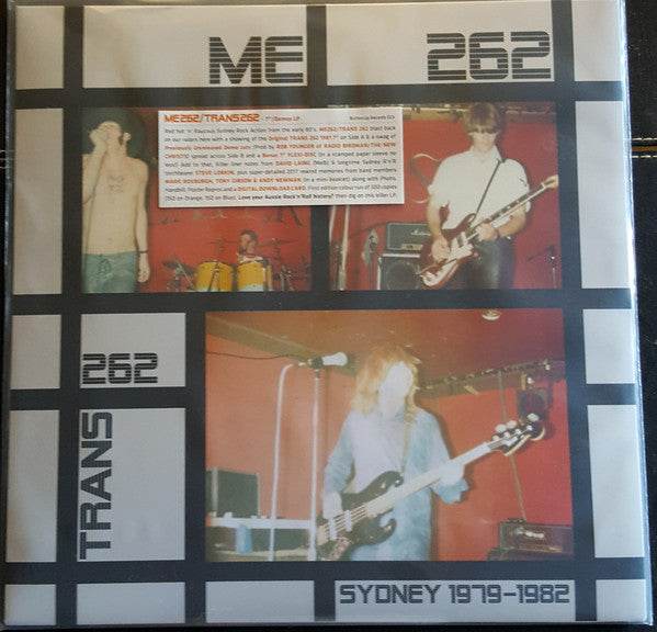 ME 262 / TRANS 262 - Sydney 1979-1982 NEW LP