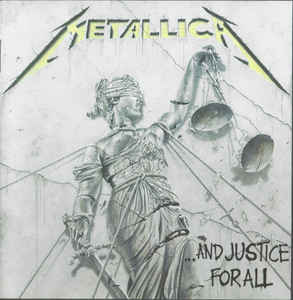 Metallica ‎- ...And Justice For All USED METAL CD