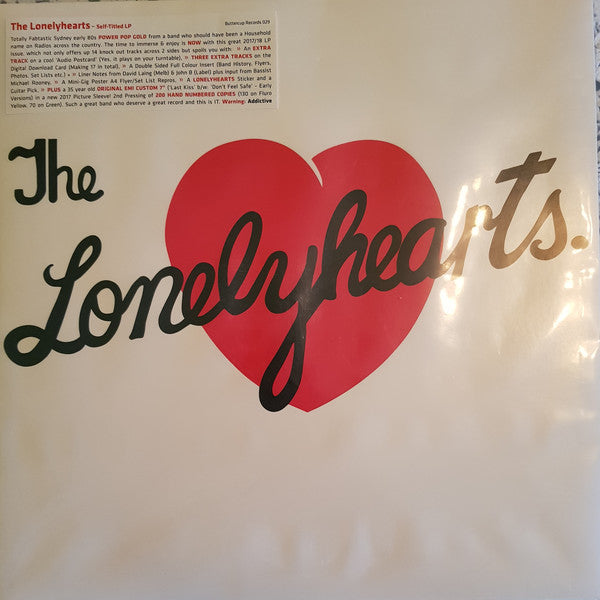 Lonely Hearts, The - S/T NEW LP
