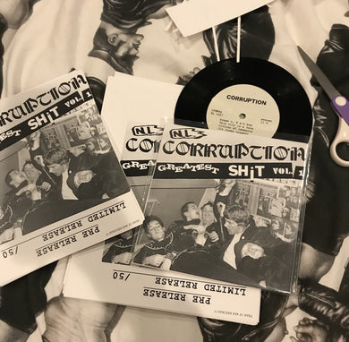 N.L. Corruption - Greatest Shit Vol. 1 (Pre-Release Sleeve) NEW 7