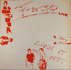 F-Word - Like It or Not Live USED LP