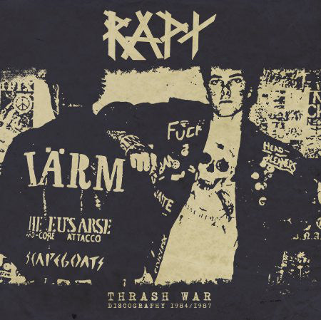 Rapt - Thrash War Discography 1984/1987 NEW LP