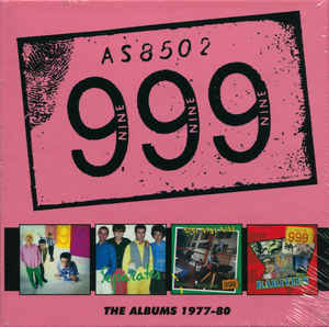 Nine Nine Nine (999) ‎- The Albums 1977 to 80 NEW 4xCD
