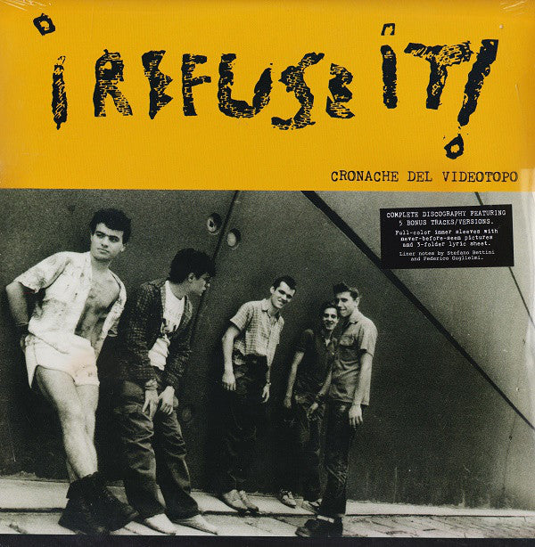 I Refuse It! ‎- Cronache Del Videotopo NEW 2XLP