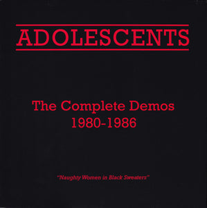 Adolescents - Complete Demos 1980 to 1986 NEW LP