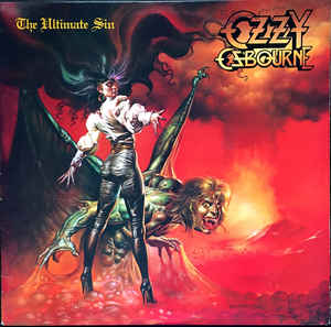 Ozzy Osbourne ‎- The Ultimate Sin USED METAL LP