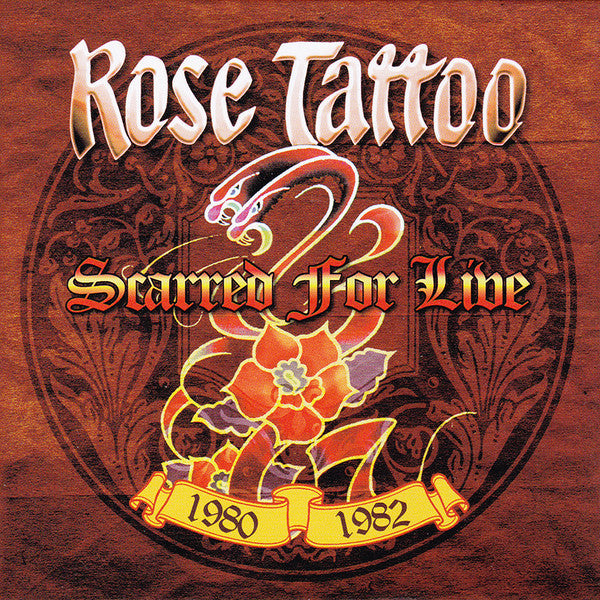 Rose Tattoo ‎- Scarred For Live 1980-1982 5xCD