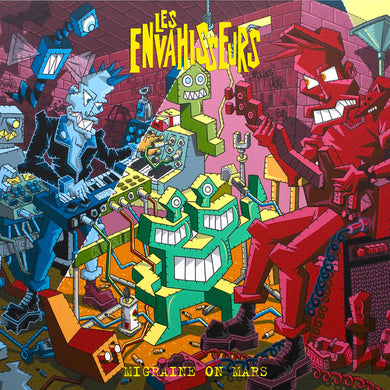 Les Envahisseurs ‎- Migraine On Mars NEW POST PUNK / GOTH LP