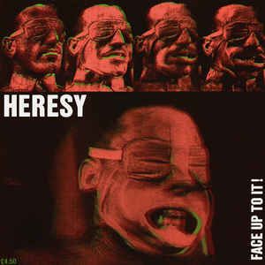 Heresy - Face Up To It USED LP