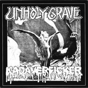 Kadaverficker / Unholy Grave - Split NEW 7"