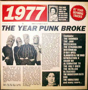 Comp - 1977: The Year Punk Broke NEW 3xCD