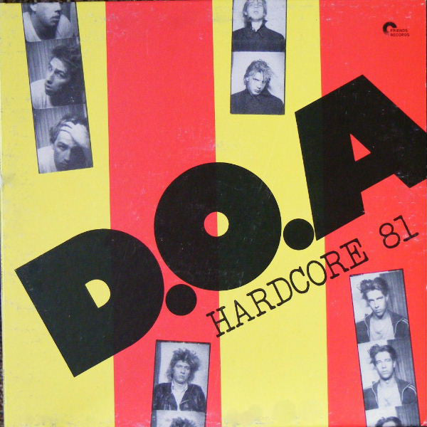 Doa - Hardcore 81 NEW LP (40th anniversary)