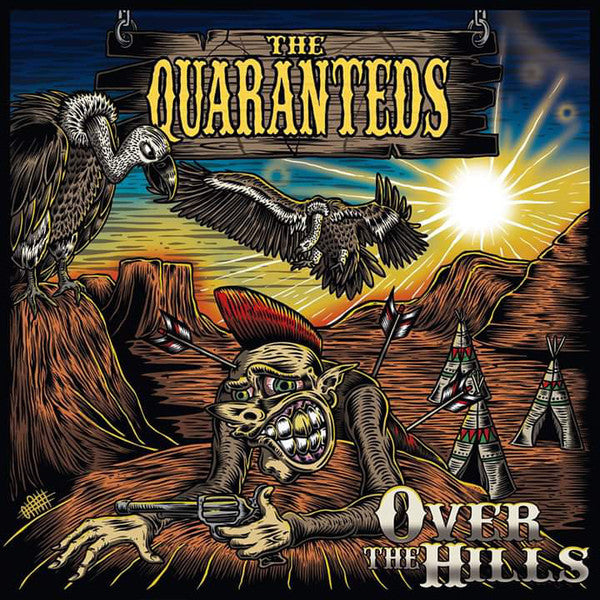 Quaranteds, The ‎- Over The Hills NEW PSYCHOBILLY / SKA LP