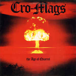 Cro Mags ‎- The Age Of Quarrel USED LP (censored)
