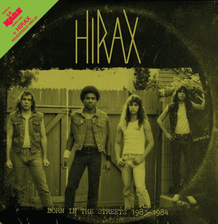 Hirax / L.A. Kaos ‎- Born In The Streets 1983 to 1984 NEW METAL LP