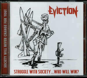 Eviction - Struggle With Society ... Who Will Win? NEW METAL CD