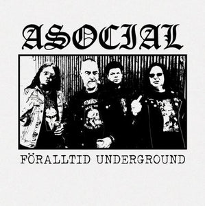 Asocial ‎- Foralltid Underground NEW LP