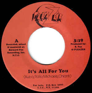 Pleazer ‎- It's All For You USED 7"